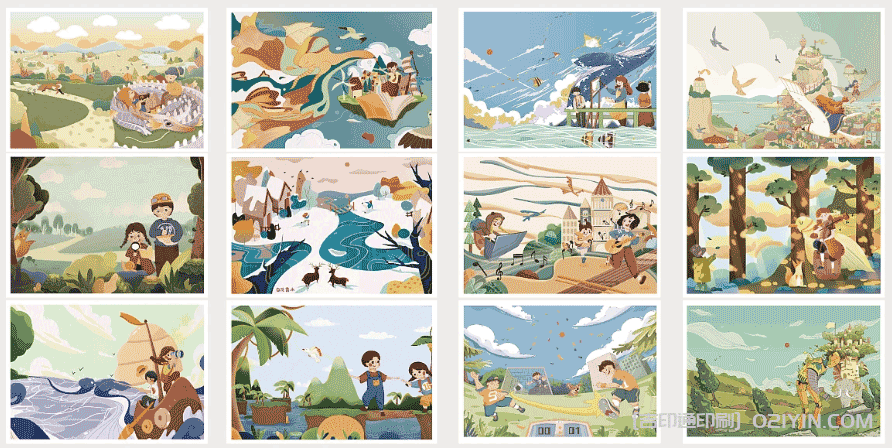 科普類(lèi)繪本印刷